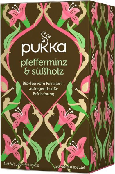 Pukka Pfefferminz & Süßholz Tee, BIO