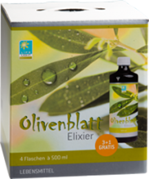 Life Light Olivenblatt Elixier 3+1 gratis