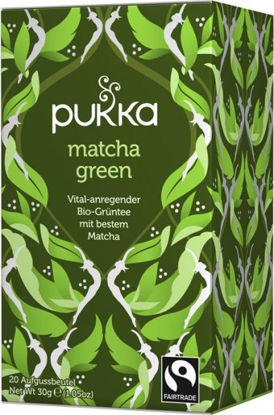 Pukka Matcha Green Tee, BIO