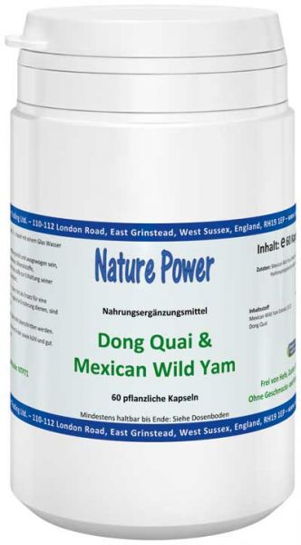 Nature Power Dong Quai & Mexican Wild Yam Kapseln