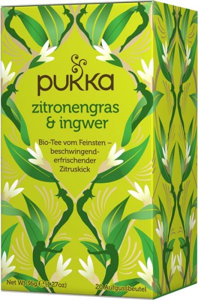 Pukka Zitronengras & Ingwer Tee, BIO