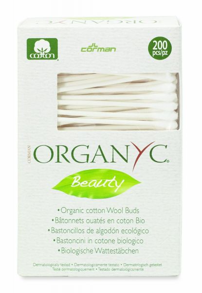 Organyc Wattestäbchen aus Bio-Baumwolle